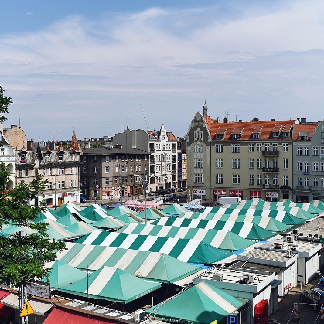 Фото району Єжиці поблизу нової девелоперської інвестиції Epika Jeżyce у Познані