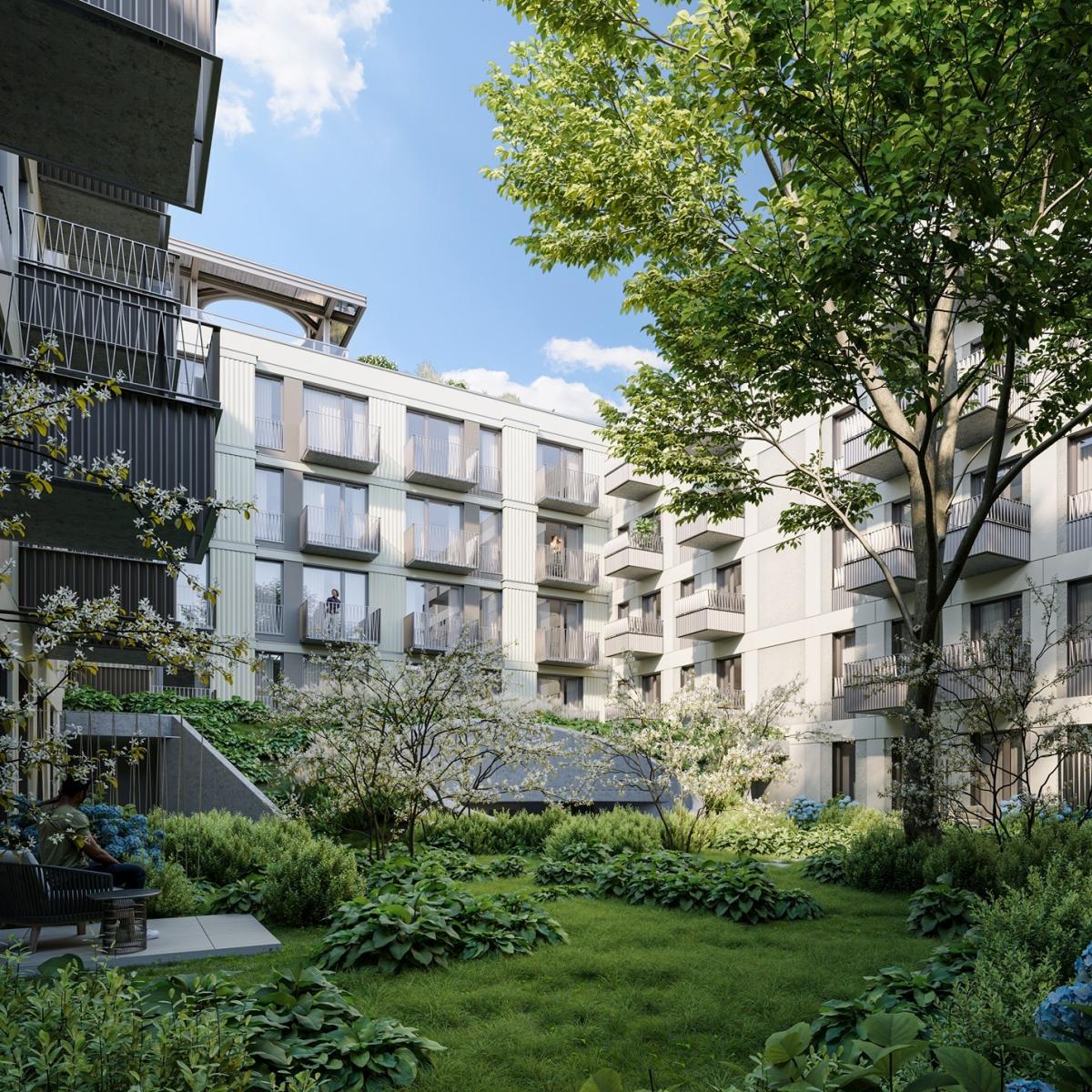 Візуалізація інвестиційних апартаментів на продаж у проєкті Epika Jeżyce