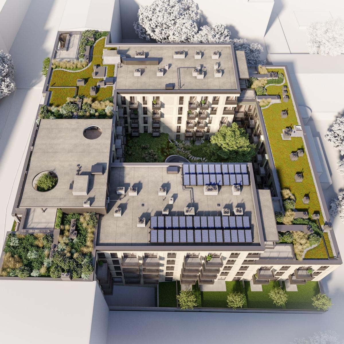 Візуалізація інвестиційного проєкту Epika Jeżyce у Познані з апартаментами, що пропонуються для продажу