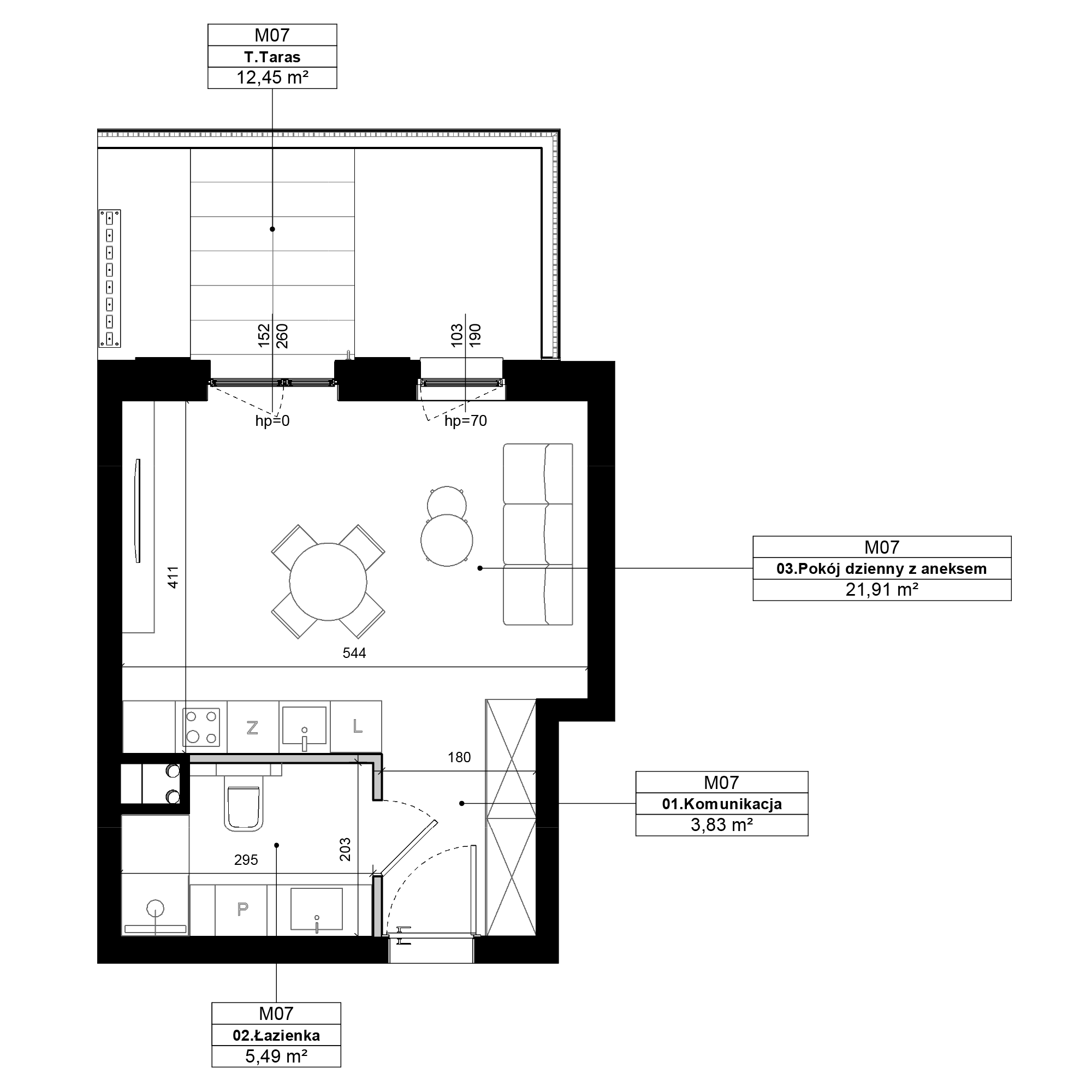 Epika Jeżyce Poznań mieszkanie deweloperskie na  parterze z 1 pokojem