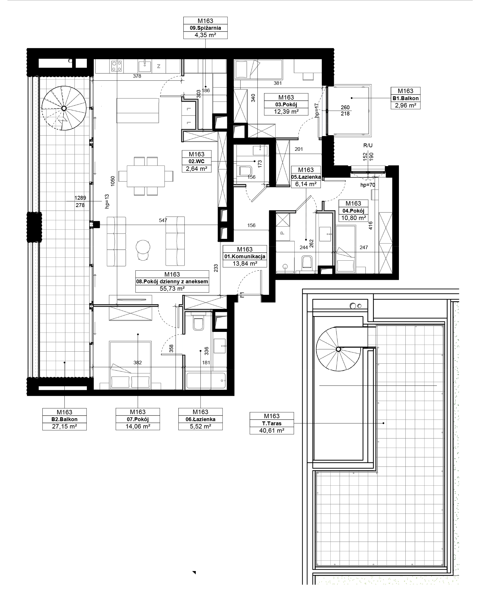 Epika Jeżyce Poznań mieszkanie deweloperskie na 4 piętrze z 4 pokojami